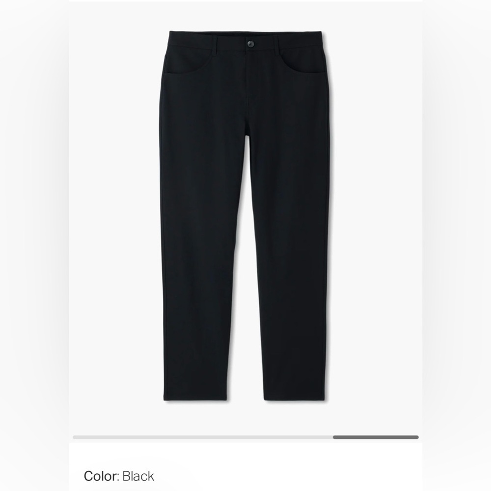 NWOT Vuori Meta Pant Black